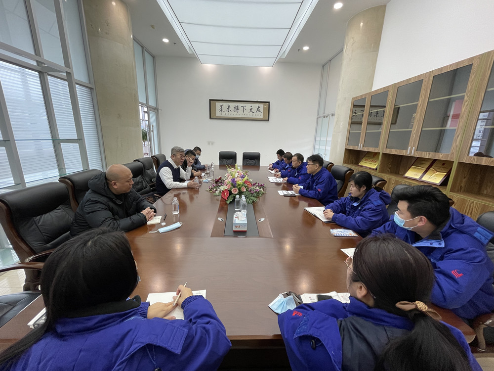 黑龍江省藥品監督管理局稽查三處處長陳榮罡一行 走訪友搏藥業